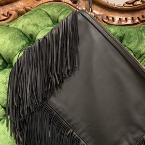 Pierre Hardy fringed clutch